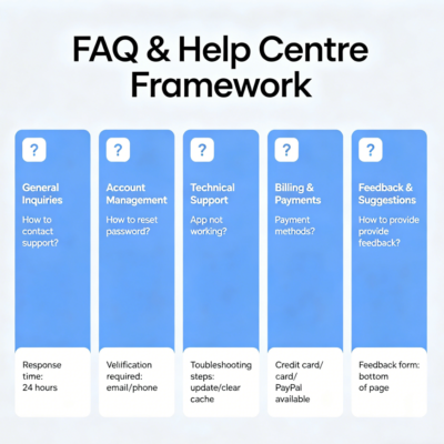 FAQ & Help Centre Layout Templates