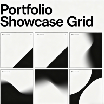 Portfolio Showcase Grid