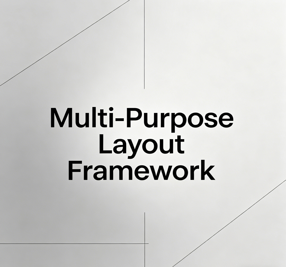 Multi-Purpose Layout Layout Templates