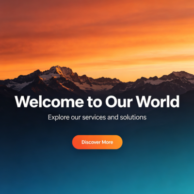 Full-Width Background Hero Sections