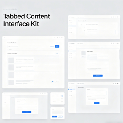 Tabbed Content Interface Kit
